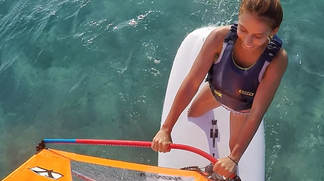 Δοκίμασα windsurf στη Νάξο και να τι έγινε!