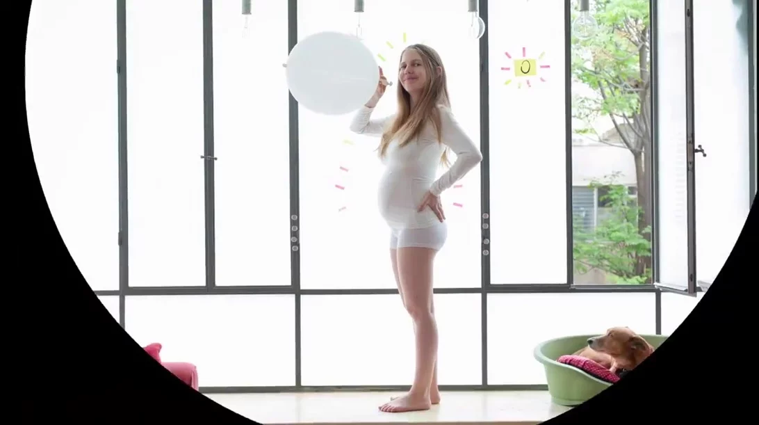 Οι 9 μήνες της εγκυμοσύνης σε μόλις 45'' [βίντεο]