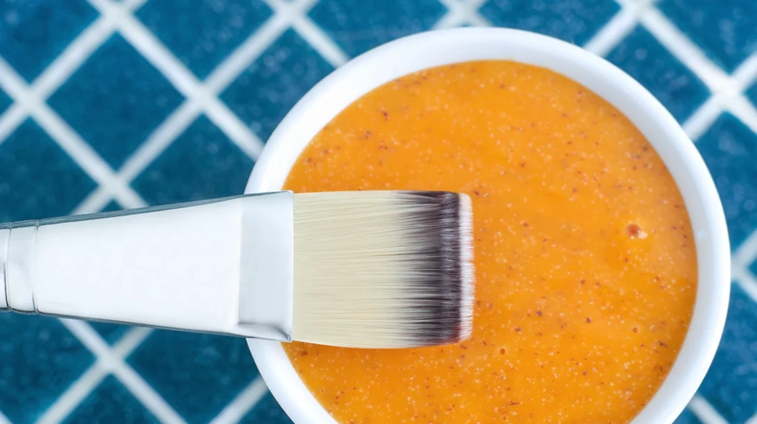 Μάσκα προσώπου για έντονη ακμή με κολοκύθα, μέλι και έλαιο τεϊόδεντρου