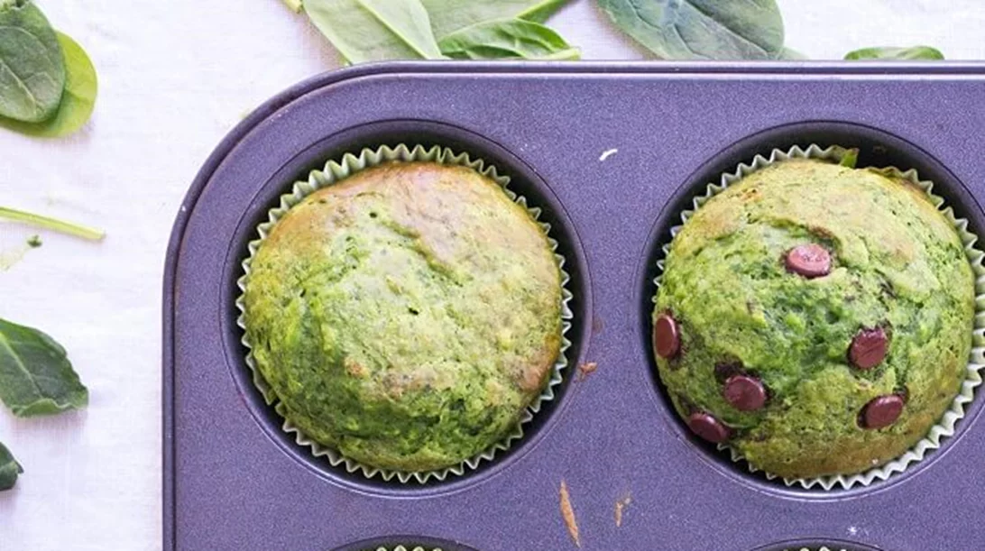 Muffins Τεράτων με κρυμμένο σπανάκι χωρίς ζάχαρη από τη διατροφολόγο (να με τι θα τρελαθούν τα παιδιά!)