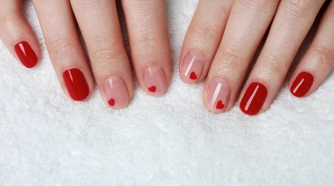 Φανταστικές (και εύκολες) ιδέες για νύχια του Αγίου Βαλεντίνου!