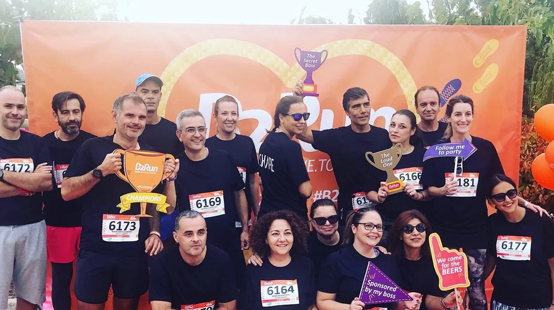 Περισσότεροι από 800 εργαζόμενοι σε 50 εταιρείες έτρεξαν στο πρώτο B2Run της Ελλάδας