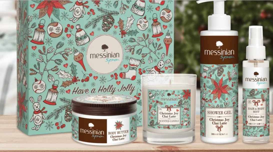 Τα Messinian Spa σού παρουσιάζουν το πιο εορταστικό gift set!