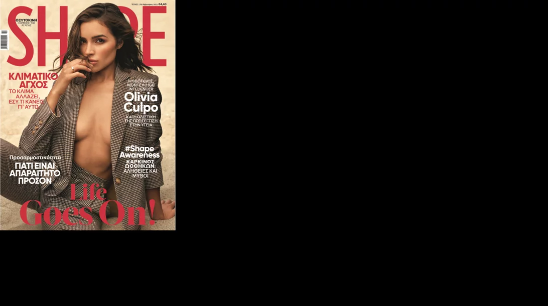 Shape Φεβρουαρίου 2021: Κυκλοφορεί με cover girl την Olivia Culpo