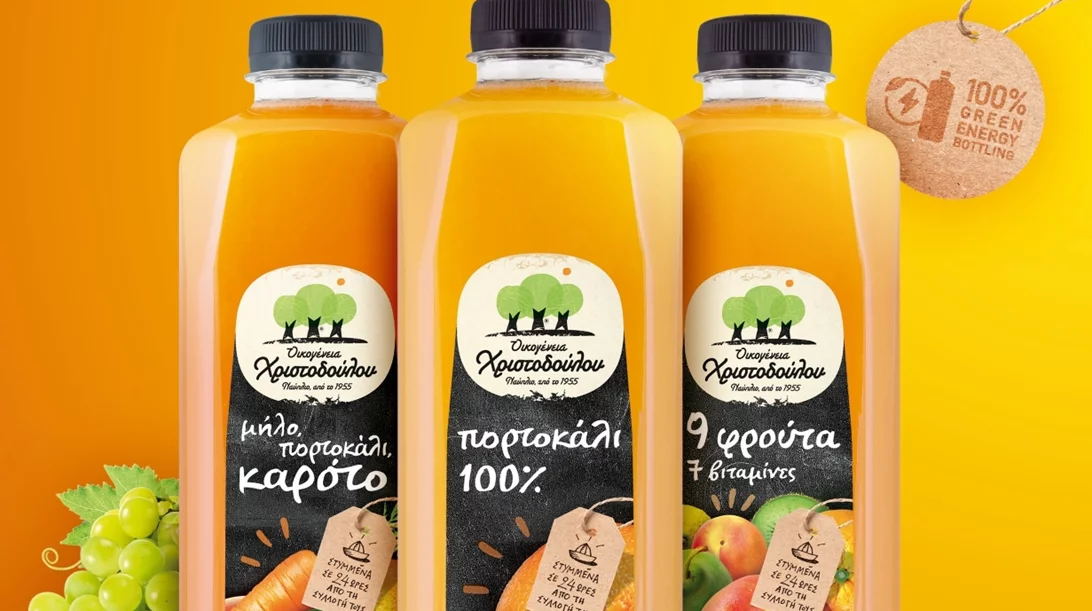 Οικογένεια Χριστοδούλου: Ανατρέπει τα δεδομένα στους φρέσκους χυμούς με νέες συσκευασίες και γεύσεις