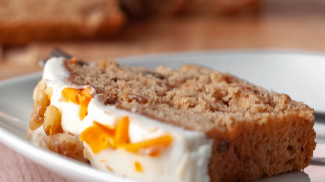 Κέικ καρότου χωρίς ζάχαρη - ιδανικό για πρωινό ή σνακ για το παιδί