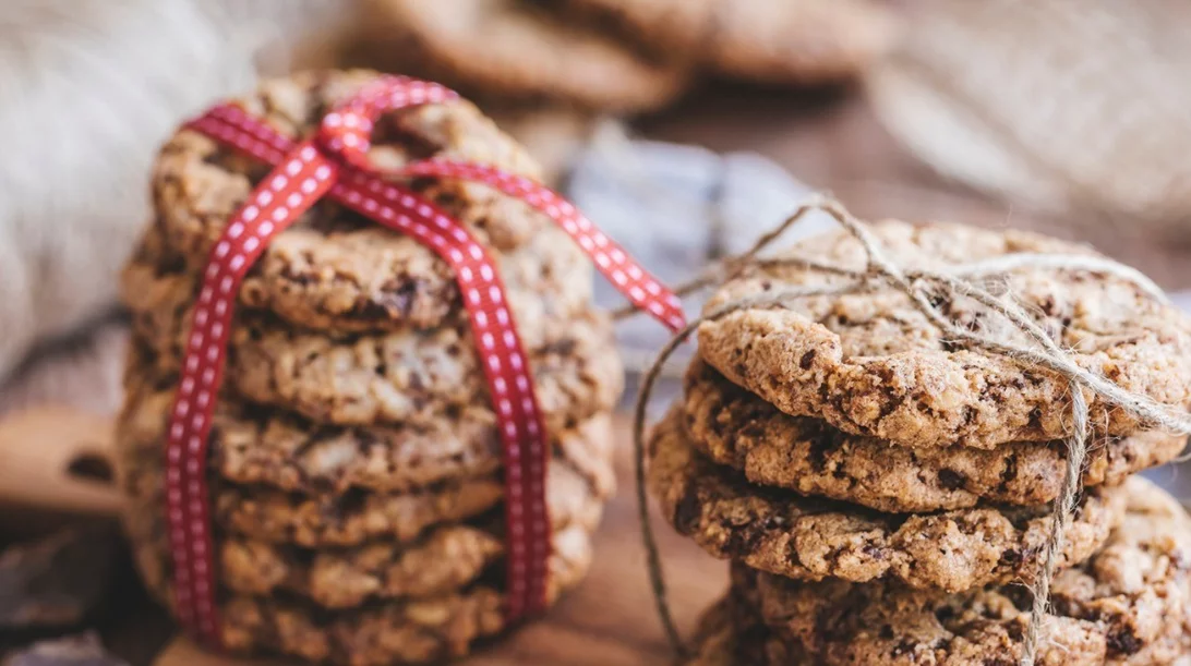 Μαλακά μπισκότα πρωτεΐνης με ρεβίθι και φυστικοβούτυρο από την ειδικό Ιωάννα Μανδηλάρη