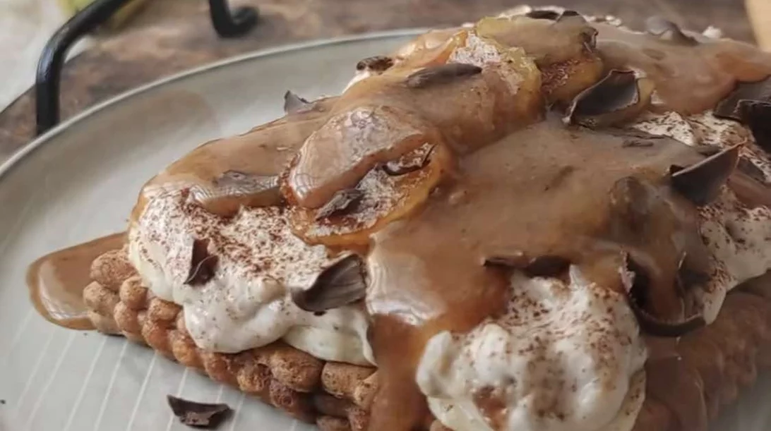 Banoffee στην τοστιέρα: Γρήγορο και χωρίς προσθήκη ζάχαρης