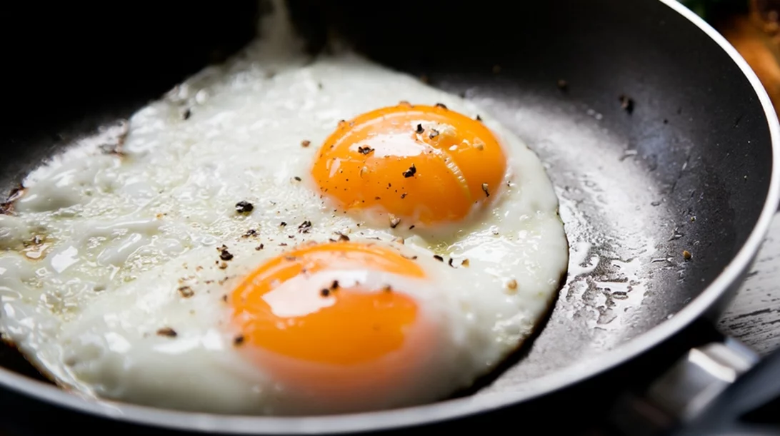 Τηγανητά αυγά χωρίς λάδι: Το hack για να τα ψήσεις και στο πάνω μέρος
