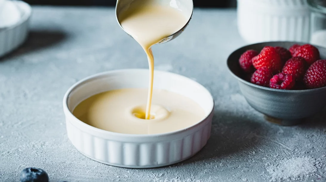 Κρέμα ζαχαροπλαστικής στην πιο υγιεινή εκδοχή της (χωρίς επεξεργασμένη ζάχαρη)