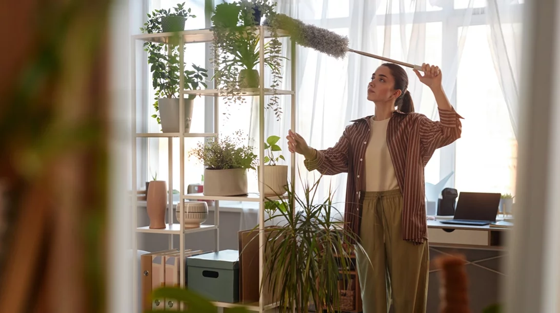 5 πράγματα που μπορείς να κάνεις για τη σκόνη στο σπίτι