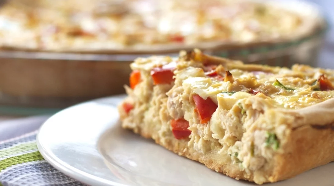 High protein κοτόπιτα χωρίς φύλλο από τη διατροφολόγο Αλεξάνδρα Κοντοδήμου