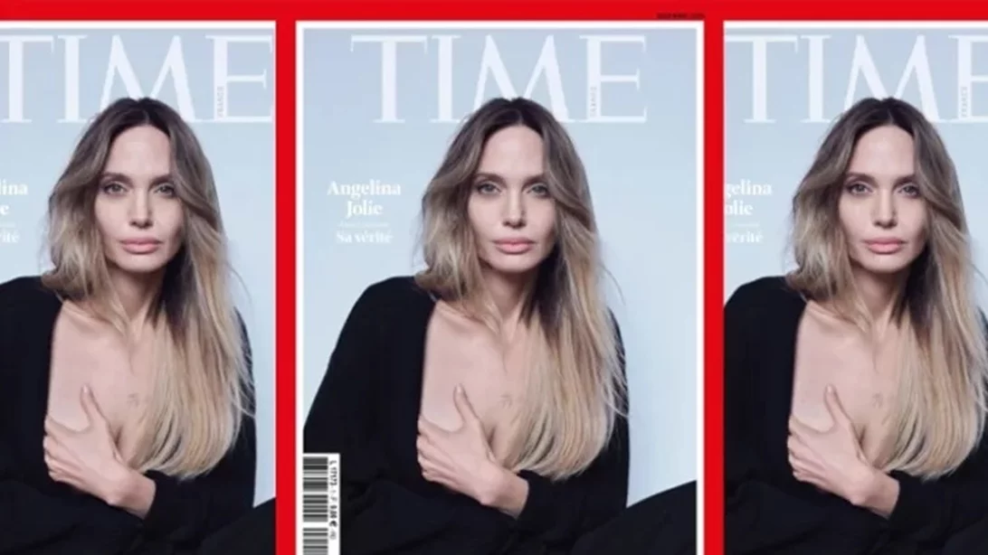 Η Angelina Jolie μάς δείχνει την ουλή της μαστεκτομής της σε ένα από τα πιο συγκλονιστικά εξώφυλλα της χρονιάς