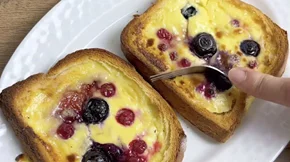 Το πιο γρήγορo cheesecake σε τοστάκι - Με μόνο 3 υλικά