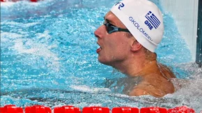 Ο Κριστιάν Γκολομέεβ έχασε το μετάλλιο για τρία εκατοστά του δευτερολέπτου, στα 50 μέτρα ελεύθερης κολύμβησης