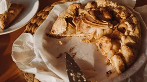 Συνταγή για ανάποδη μηλόπιτα χωρίς ζάχαρη