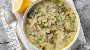 Mαγειρίτσα με μανιτάρια αντί για συκωτάκια - Εύκολη, νόστιμη και υγιεινή