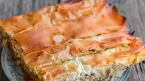 Τραχανόπιτα στο τηγάνι σε 15 λεπτά