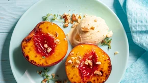 Συνταγή: Γλυκό ροδάκινο στο airfryer, χωρίς ζάχαρη