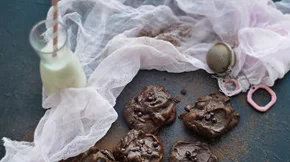 Μπισκότα σοκολάτας με αβοκάντο, χωρίς βούτυρο, χωρίς αλεύρι και ελάχιστη ζάχαρη