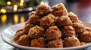 Μπες σε mood χριστουγέννων με τα πιο υγιεινά μελομακάρονα - χωρίς γλουτένη