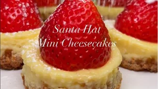 Χριστουγεννιάτικα Mini Cheesecakes: Ένα πρωτότυπο εορταστικό γλύκισμα
