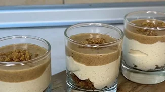 Cheesecake μελομακάρονο με 3 υλικά μέσα σε 3'