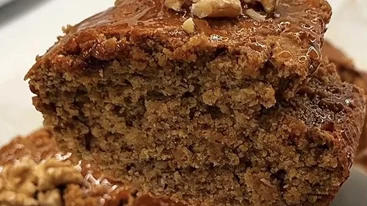 Κέικ μελομακάρονο χωρίς βούτυρο και αλεύρι - η πιο υγιεινή παραλλαγή με ελάχιστες θερμίδες