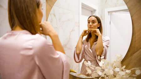 Ice Spoon Facial: Το trick που ξεκουράζει το πρόσωπο και τονώνει λαιμό και jawline