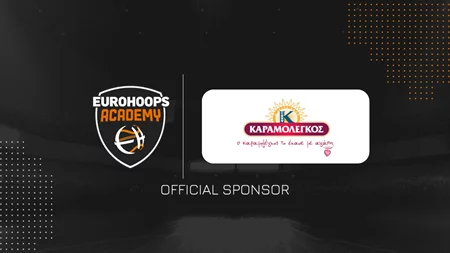 Καραμολέγκος x Eurohoops Academy: Χορηγική συνεργασία με στόχο την επόμενη γενιά του ελληνικού μπάσκετ