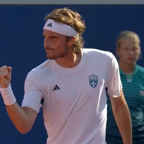 Ολυμπιακοί Αγώνες 2024 | Σαρωτικός ο Στέφανος Τσιτσιπάς - Ο πρώτος Έλληνας τενίστας που περνά στους "8"