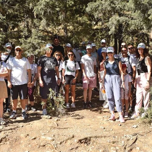 Πεζοπορία στο Δάσος Υμηττού με μήνυμα αισιοδοξίας για τον καρκίνο του προστάτη