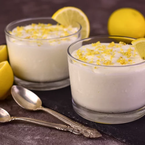 Η πιο εύκολη κρέμα λεμονιού σε ποτηράκι - χωρίς ίχνος ζάχαρης