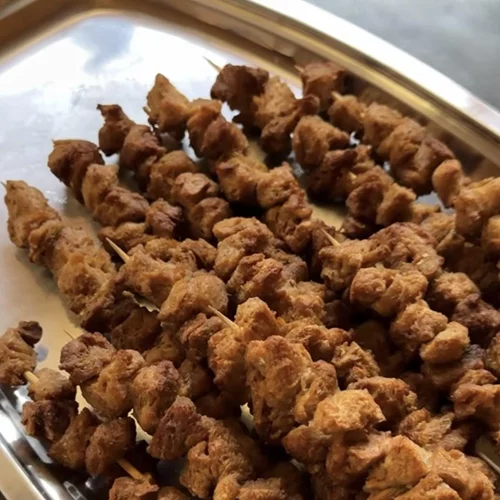 Συνταγή για τα πιο νόστιμα νηστίσιμα σουβλάκια - Θα τα λατρέψεις!