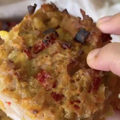 Εύκολη συνταγή για πρωτεϊνική κοτόπιτα χωρίς φύλλο