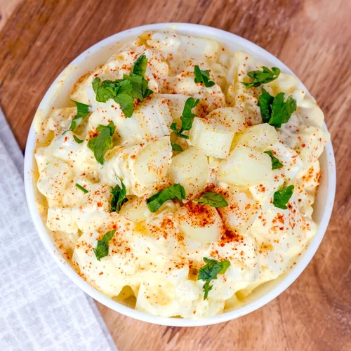 Πατατοσαλάτα με γιαούρτι | Η πιο light εκδοχή με ανεπανάληπτη γεύση από την Αργυρώ Μπαρμπαρίγου