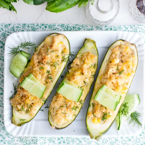 Τα κολοκυθάκια γεμιστά αλλιώς: Μια νόστιμη και ελαφριά πρόταση για μεσημεριανό