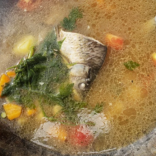 Συνταγή για ψαρόσουπα από τη διατροφολόγο