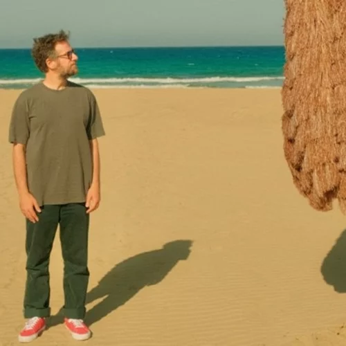 Ο Κωστής Μαραβέγιας στον Κήπο του Μεγάρου "Παραλία Κήπος"