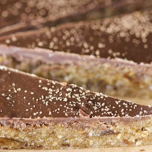 Μπάρες χαλβά με επικάλυψη σοκολάτας - Μια θρεπτική παραλλαγή που θα λατρέψεις!