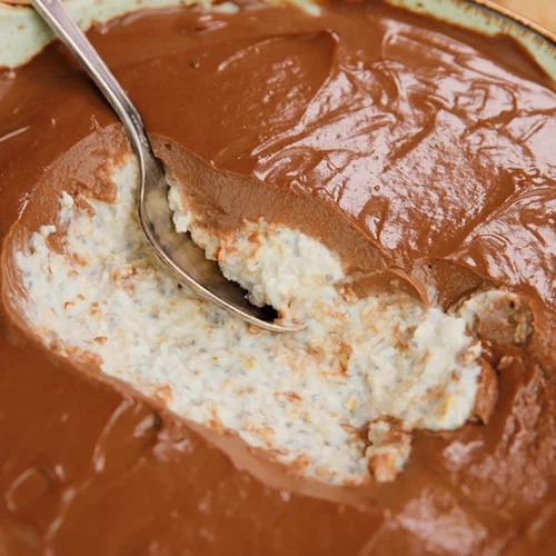 Βελούδινη κρέμα βρώμης με γεύση boundy - χωρίς ίχνος ζάχαρης