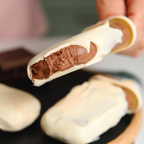 Φουλ υγιεινά παγωτίνια σοκολάτας - Θα χρειαστείς μόνο 3 υλικά