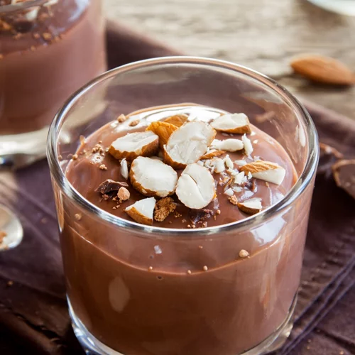 Σπιτική πουτίγκα πρωτεΐνης χωρίς ζάχαρη - Γίνεται σε 2'