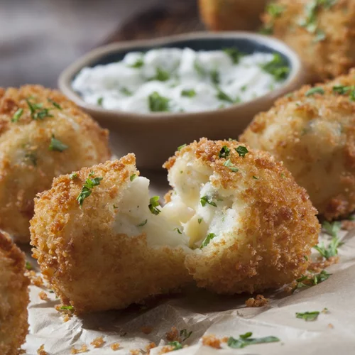 Συνταγή: Εύκολες πατατοκροκέτες στο air fryer με λίγο ελαιόλαδο