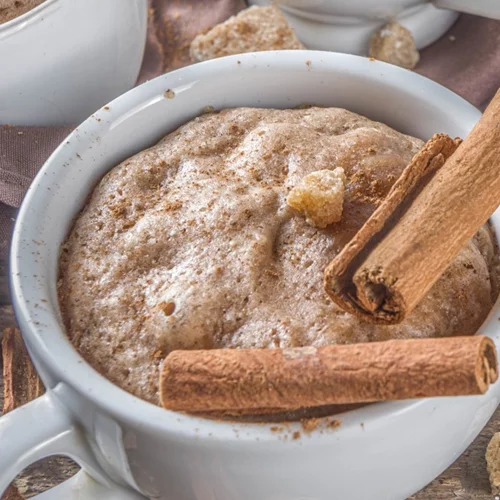 Κέικ μήλου σε 1 λεπτό χωρίς ζάχαρη - Θρεπτικό, γρήγορο και υγιεινό