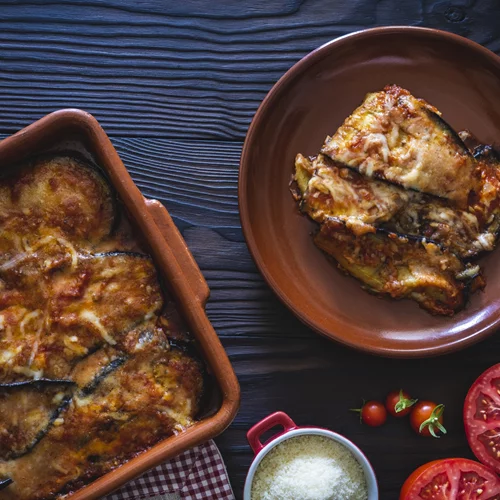 Νηστίσιμες και θρεπτικές μελιτζάνες παπουτσάκια - με εναλλακτικό κιμά