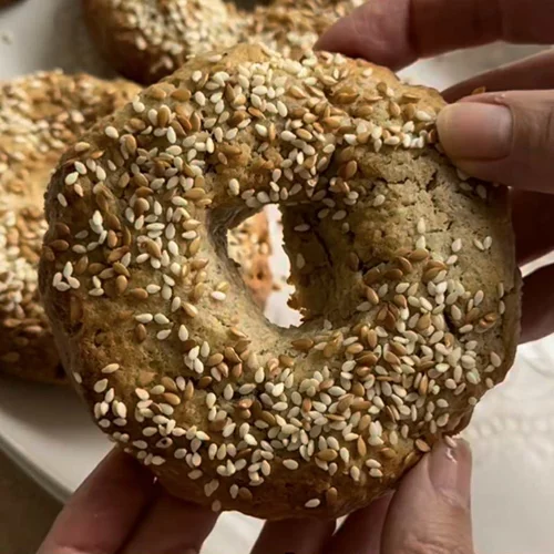 Super healthy τυροκούλουρα με βρώμη και 20 γρ. πρωτεΐνης