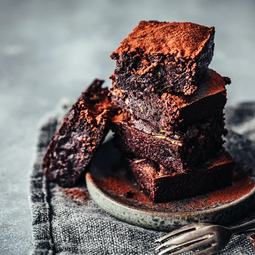 Συνταγή για σοκολατένια brownies φασολιού
