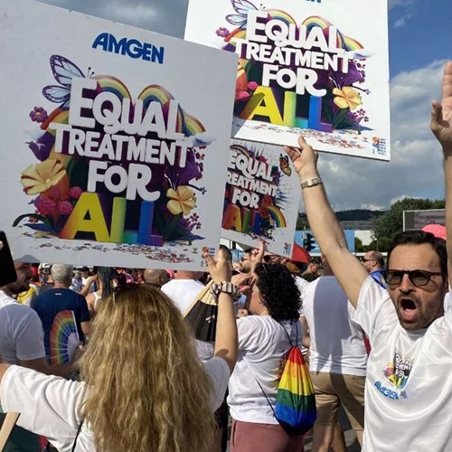 H AMGEN υπερήφανος υποστηρικτής του EuroPride 2024