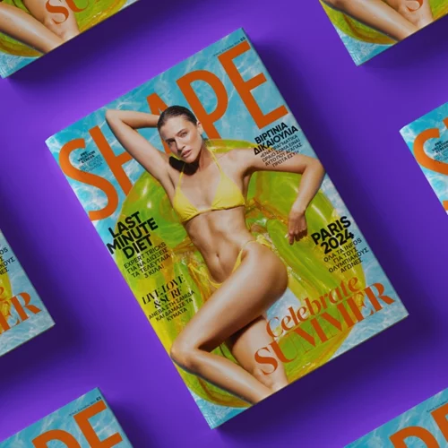 SHAPE IOYΛIOY | Κυκλοφορεί με Cover Girl την εντυπωσιακή γυμνάστρια Βιργινία Δικαιούλια
